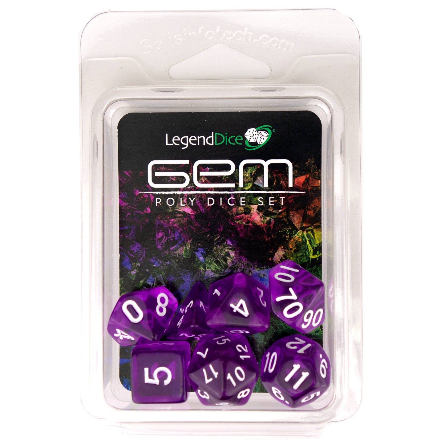 Poly Dice Set - Gem