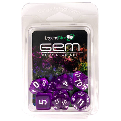 Poly Dice Set - Gem