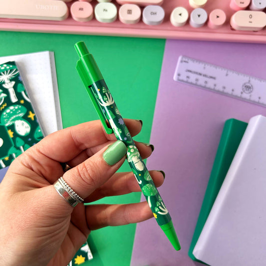 Green Mushroom Pen