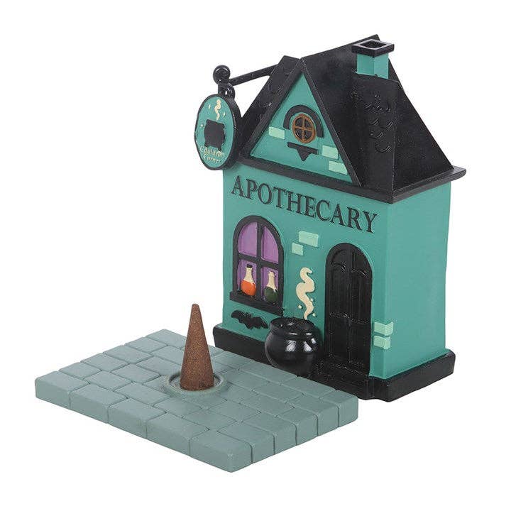 Apothecary Shop Halloween Incense Cone Holder