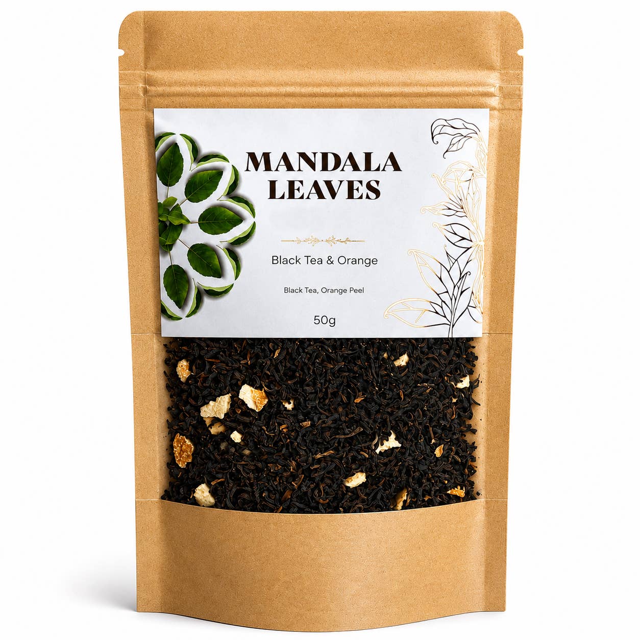 50g Black Tea & Orange