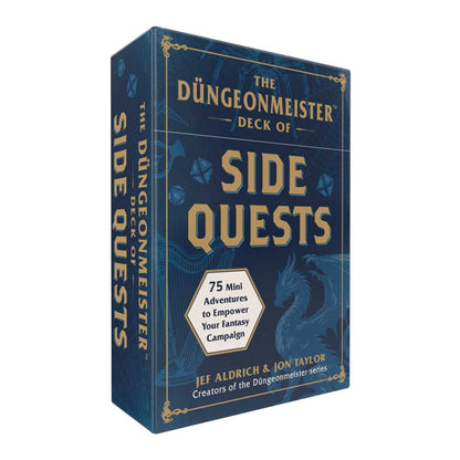 Düngeonmeister Deck of Side Quests by Jef Aldrich: Flashcards; 75 pages / English