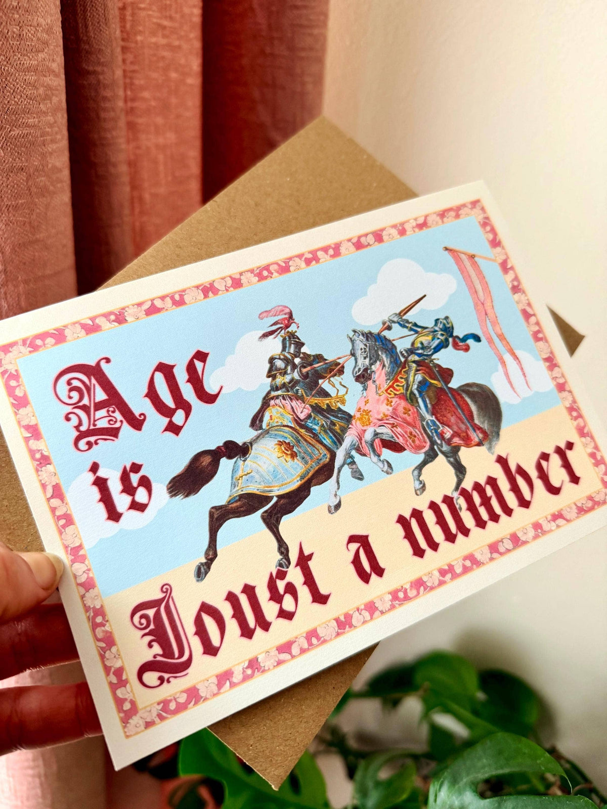 Medieval Inspired Funny Birthday Greeting Card #3