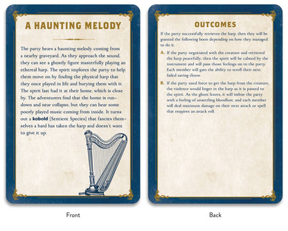 Düngeonmeister Deck of Side Quests by Jef Aldrich: Flashcards; 75 pages / English
