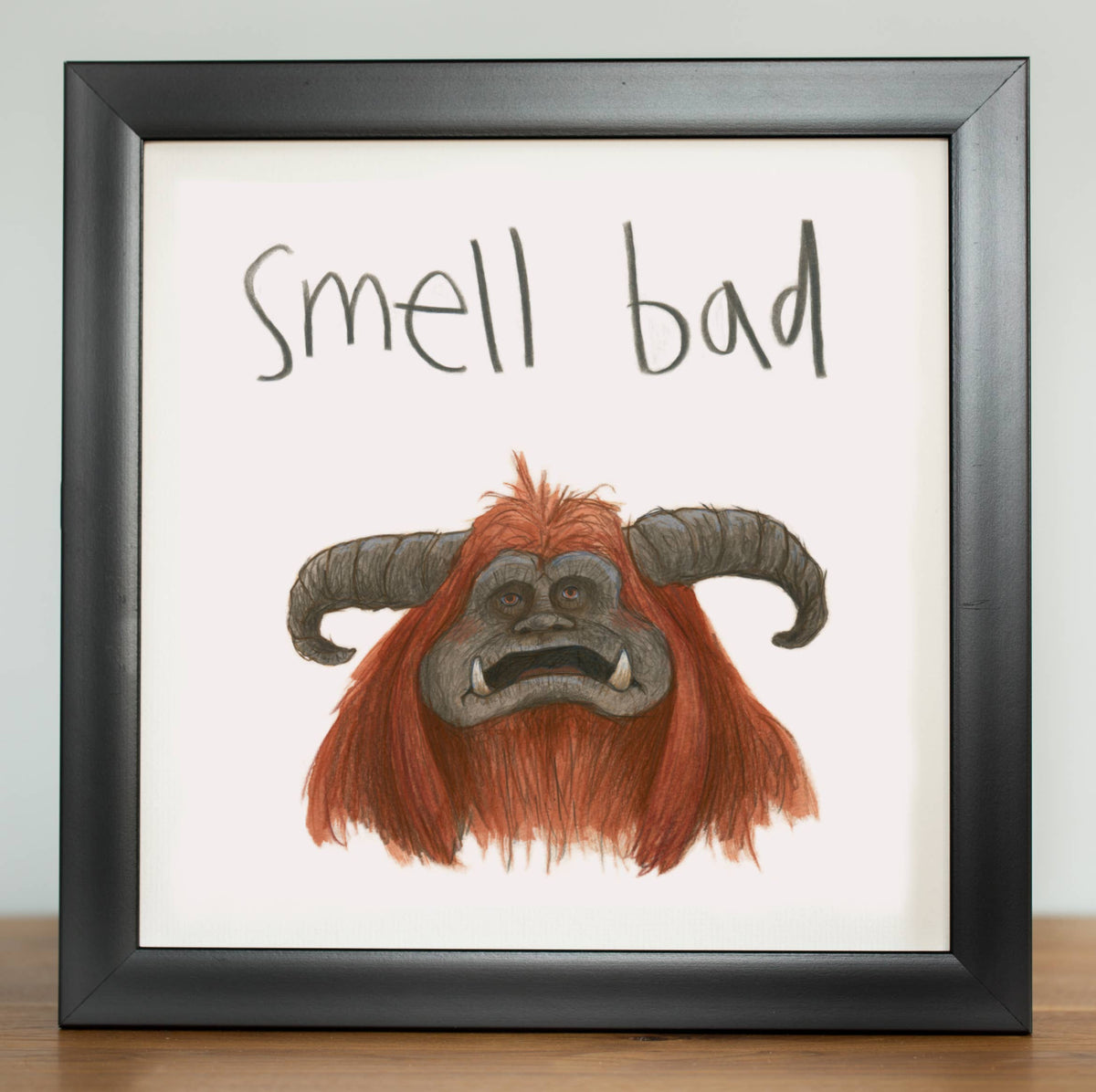 Smell Bad - Labyrinth fantasy film wall art Print