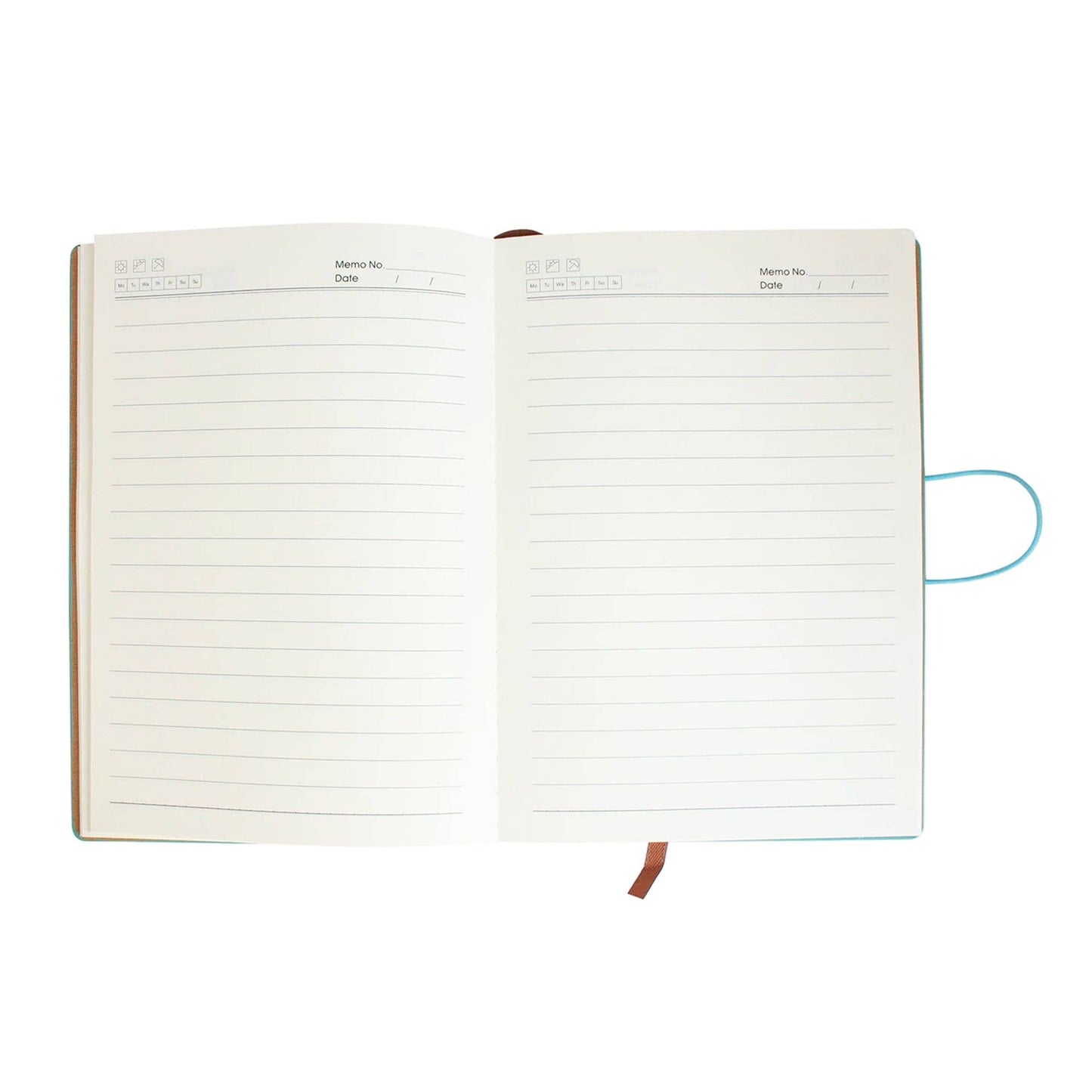 A5 PU Leather Hardback Notebook: Yellow
