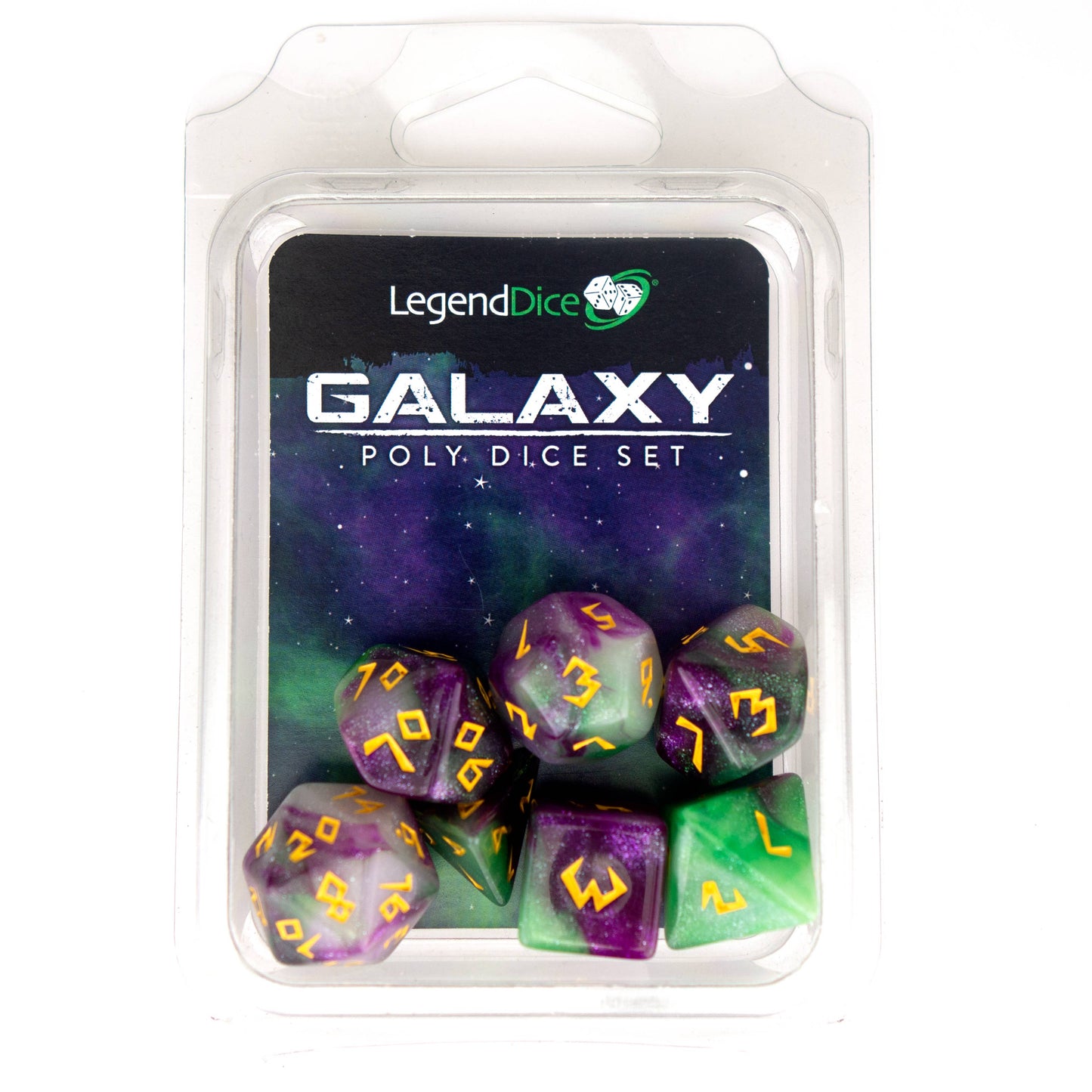 Poly Dice Set - Galaxy