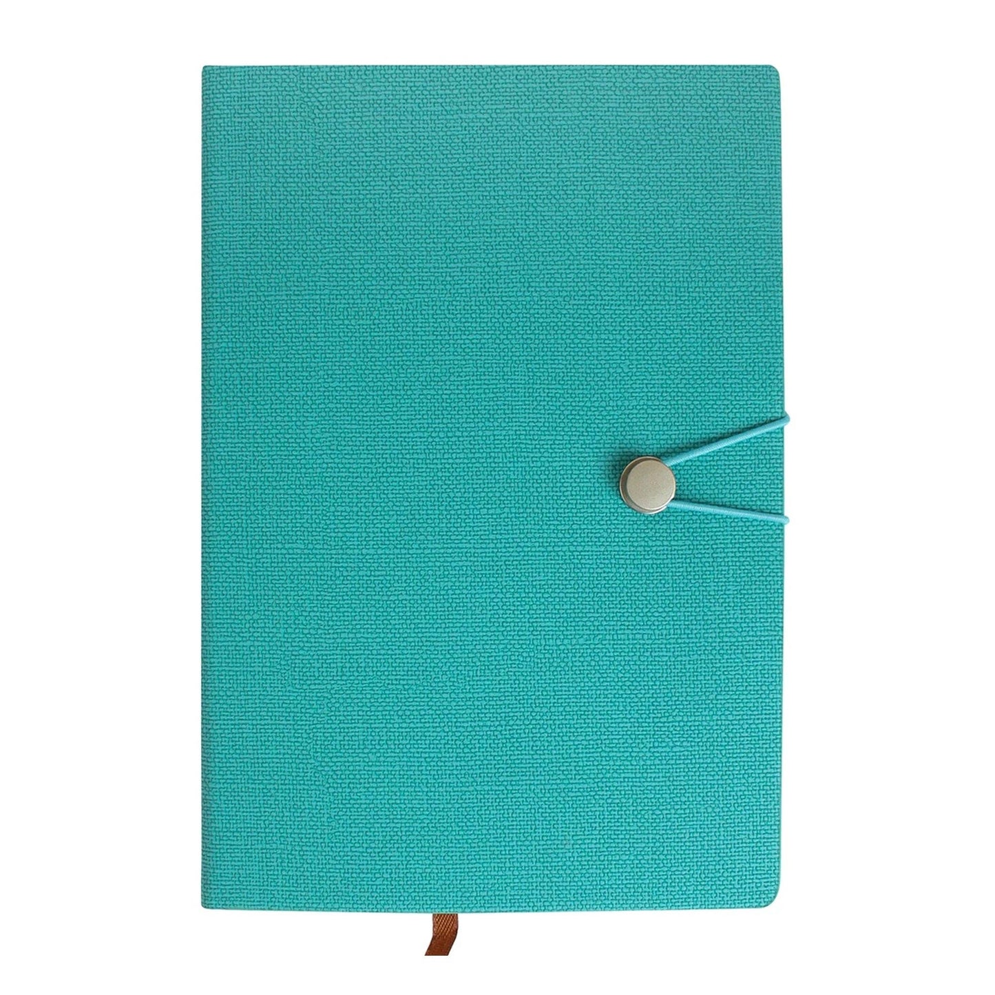 A5 PU Leather Hardback Notebook: Black