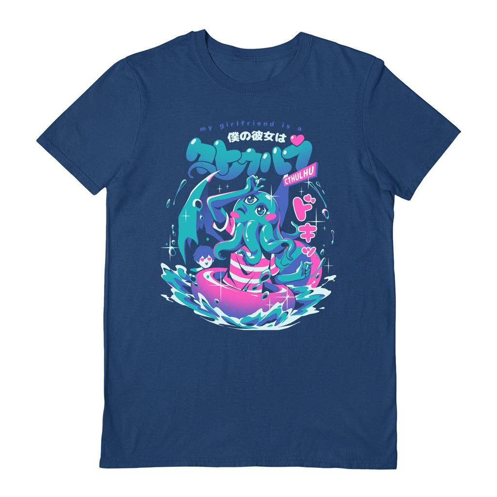 Ilustrata - Cthulhu Girlfriend  Navy Blue: L