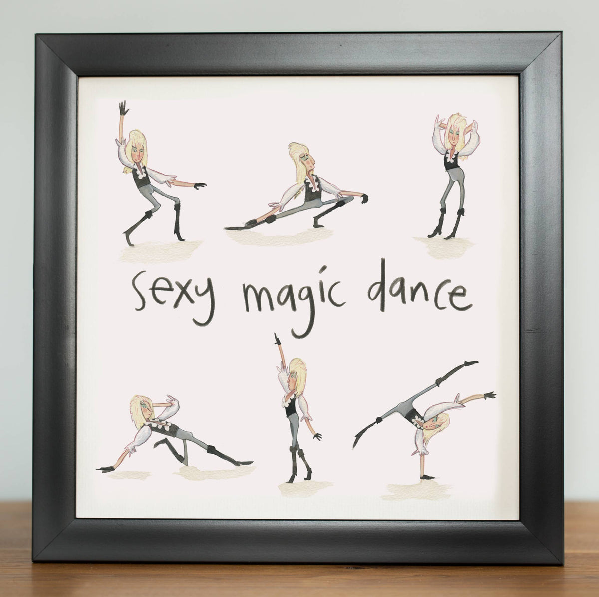 Sexy Magic Dance - Labyrinth fantasy film wall art print 