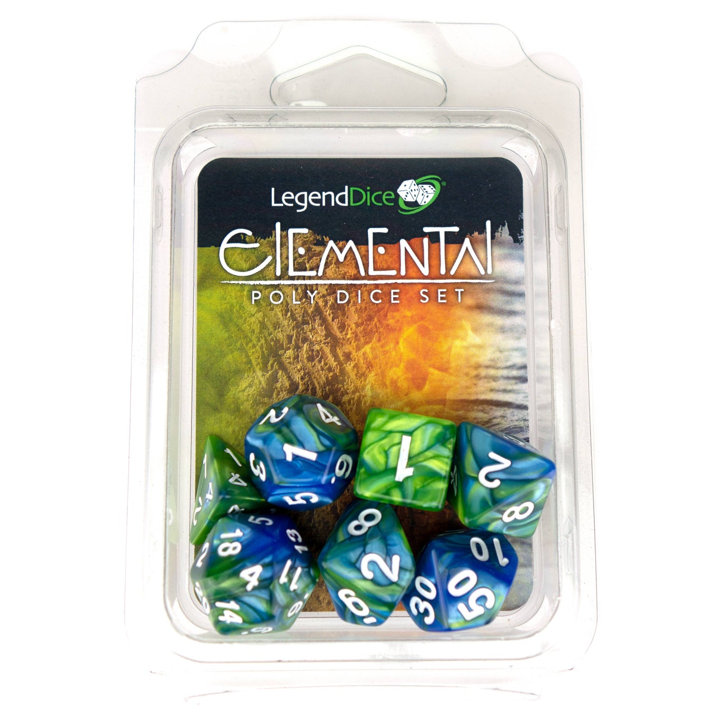 Poly Dice Set - Elemental