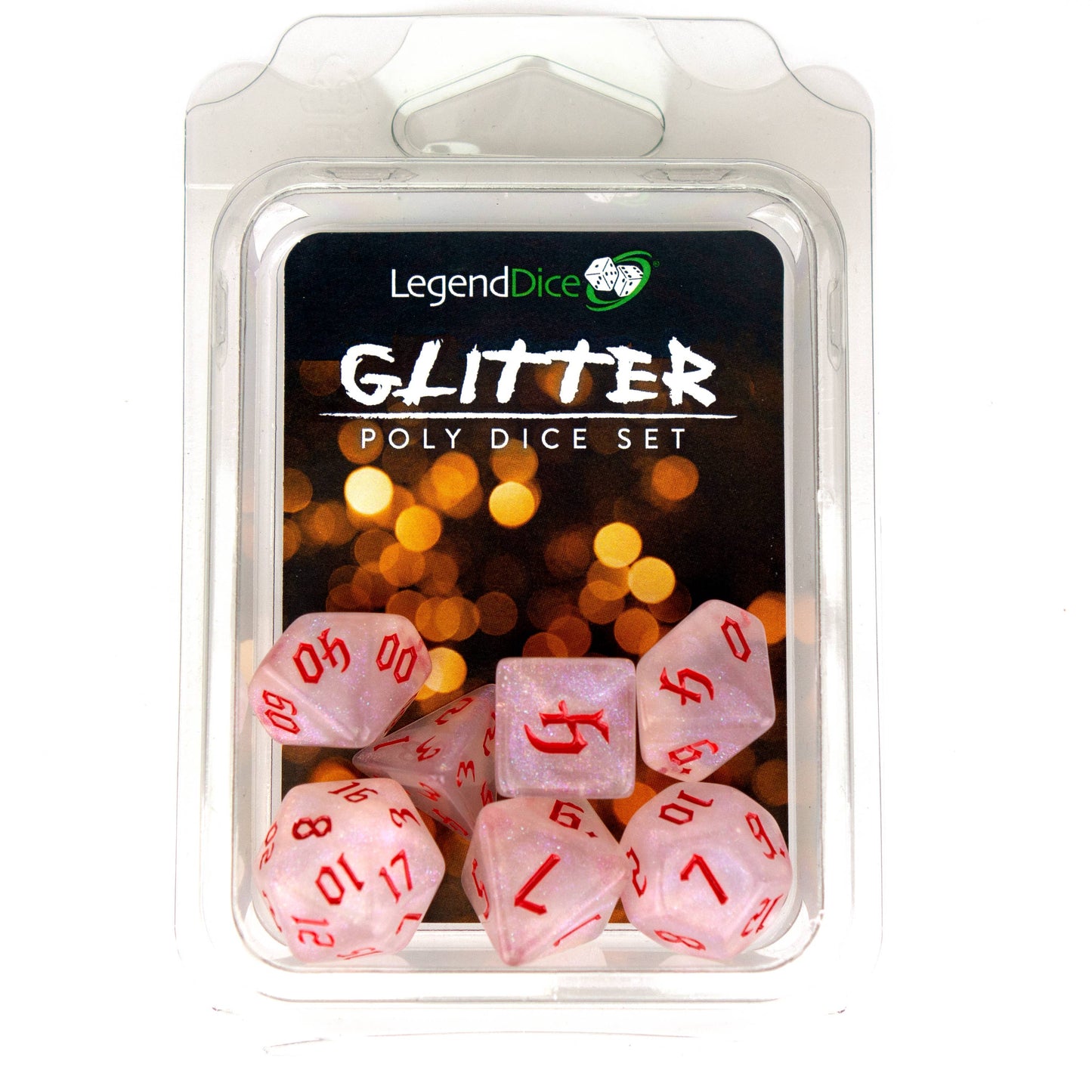 Poly Dice Set - Glitter
