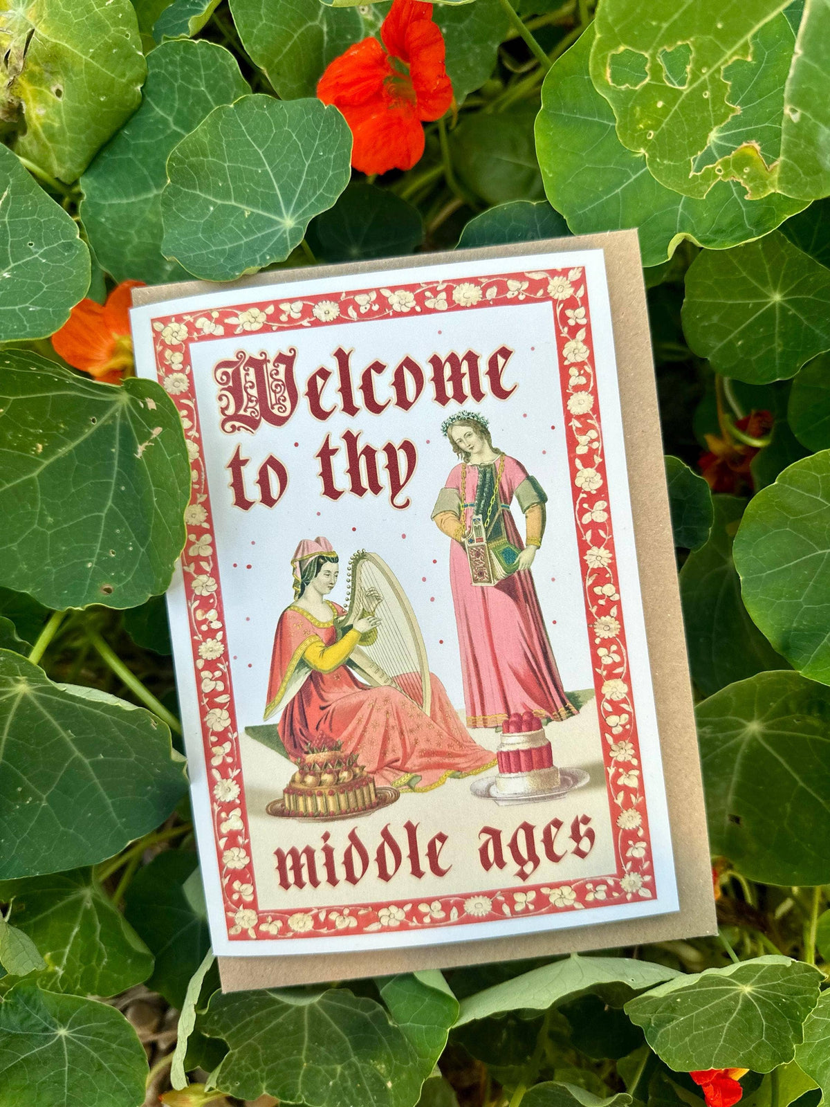 Medieval Inspired Funny Birthday Greeting Card #5