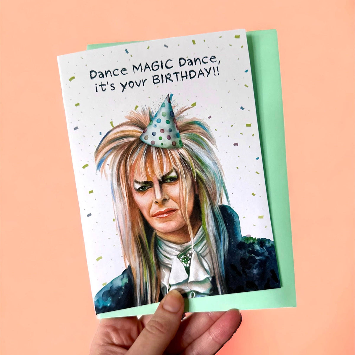 Labyrinth Goblin King David Bowie 80s Movie Birthd