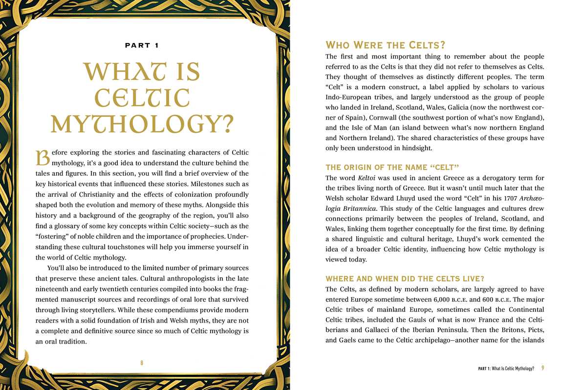Celtic Mythology by Sorcha Hegarty: Hardcover; 256 pages / English