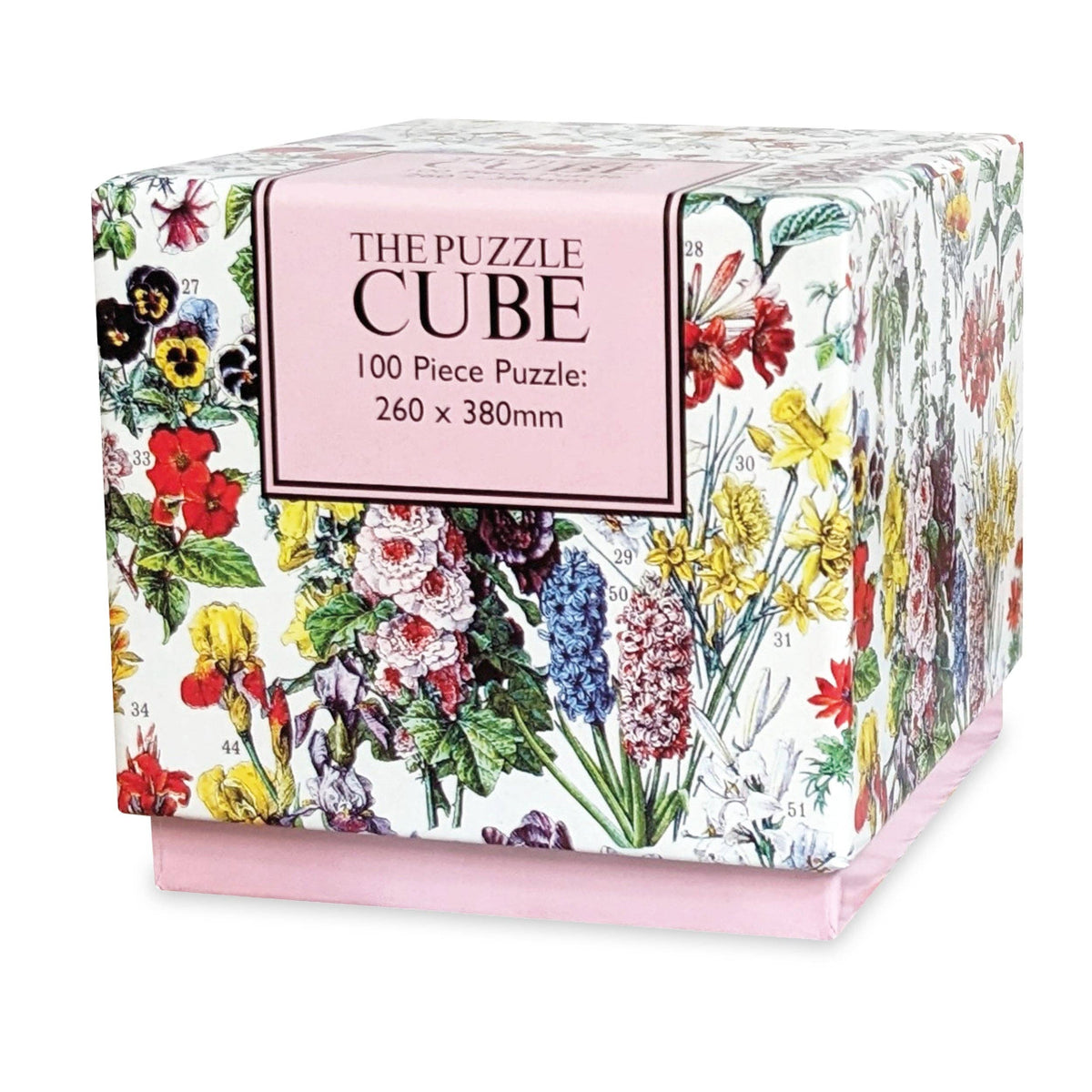 Vintage Flowers – 100 Piece Puzzle