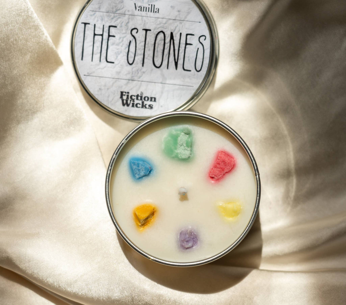 The Stones Candle | marvel inspired || Vanilla scented vegan: 150g candle