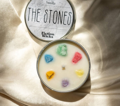 The Stones Candle | marvel inspired || Vanilla scented vegan: 150g candle