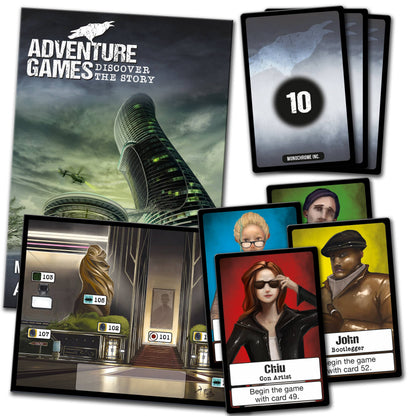 Adventure Games: Monochrome Inc - Board Game