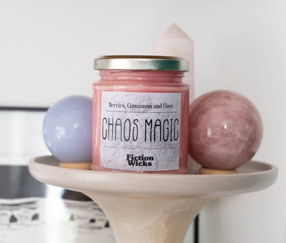 Chaos Magic | Wanda Maximoff inspired | Plum and cedar scent: 150g candle
