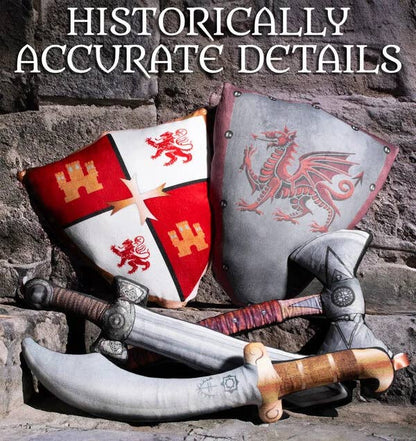 Pillowfight Warriors® Toy Medieval Avalon (Templar) Shield
