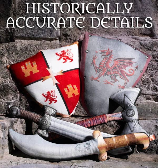 Pillowfight Warriors® Toy Roman Clipeus Shield