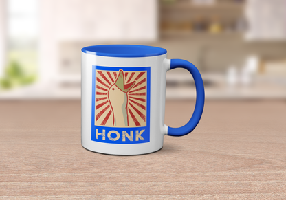 HONK" Retro Coffee Mug | Funny Novelty Mug | Gift Shop Wholesale UK
