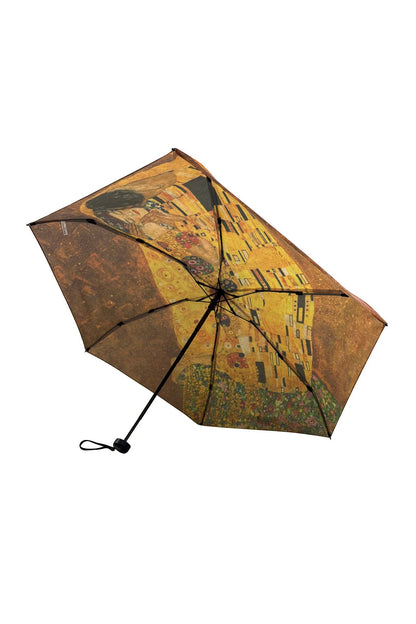 Klimt The Kiss Umbrella with Travel Case (Mini): Cream