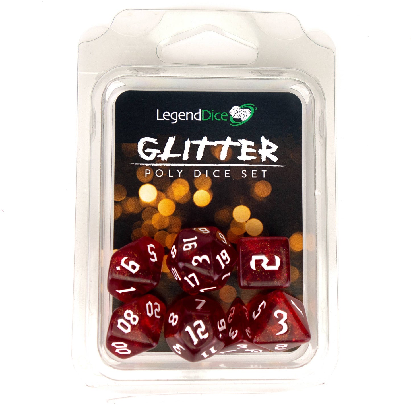 Poly Dice Set - Glitter