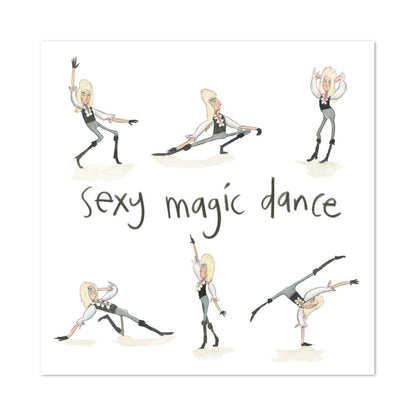 Sexy Magic Dance - Labyrinth fantasy film wall art print 