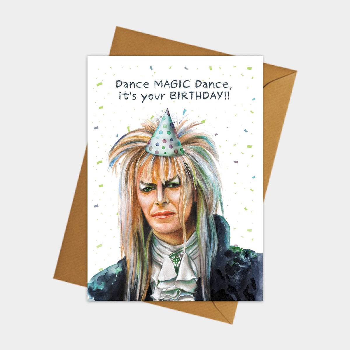 Labyrinth Goblin King David Bowie 80s Movie Birthd