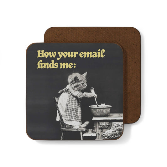 Coaster – How Your Email Finds Me Vintage Kitten