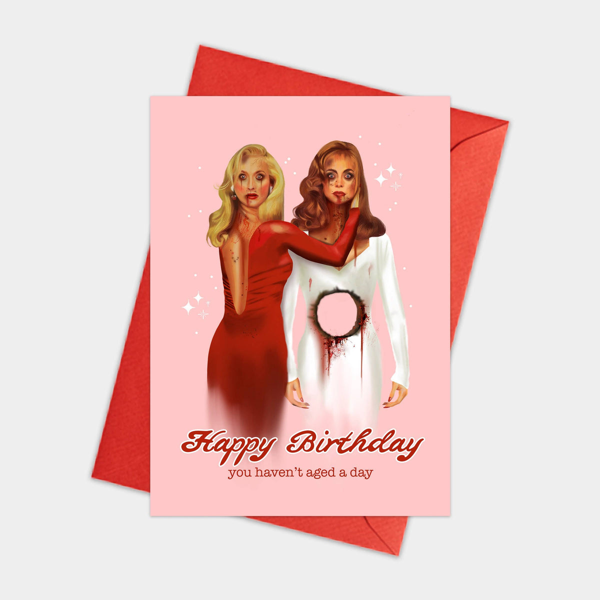 Death Becomes Her Birthday Card