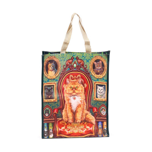 Lisa Parker Mad About Cats Reusable Shopping Bag