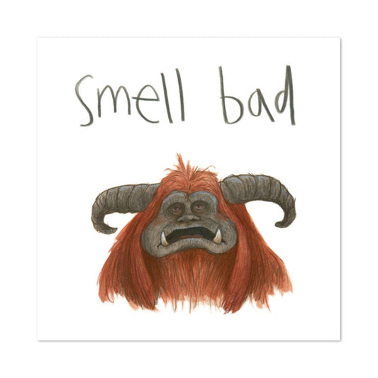 Smell Bad - Labyrinth fantasy film wall art Print