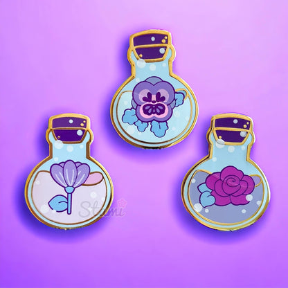 Potion Pins: Winter Shrubs