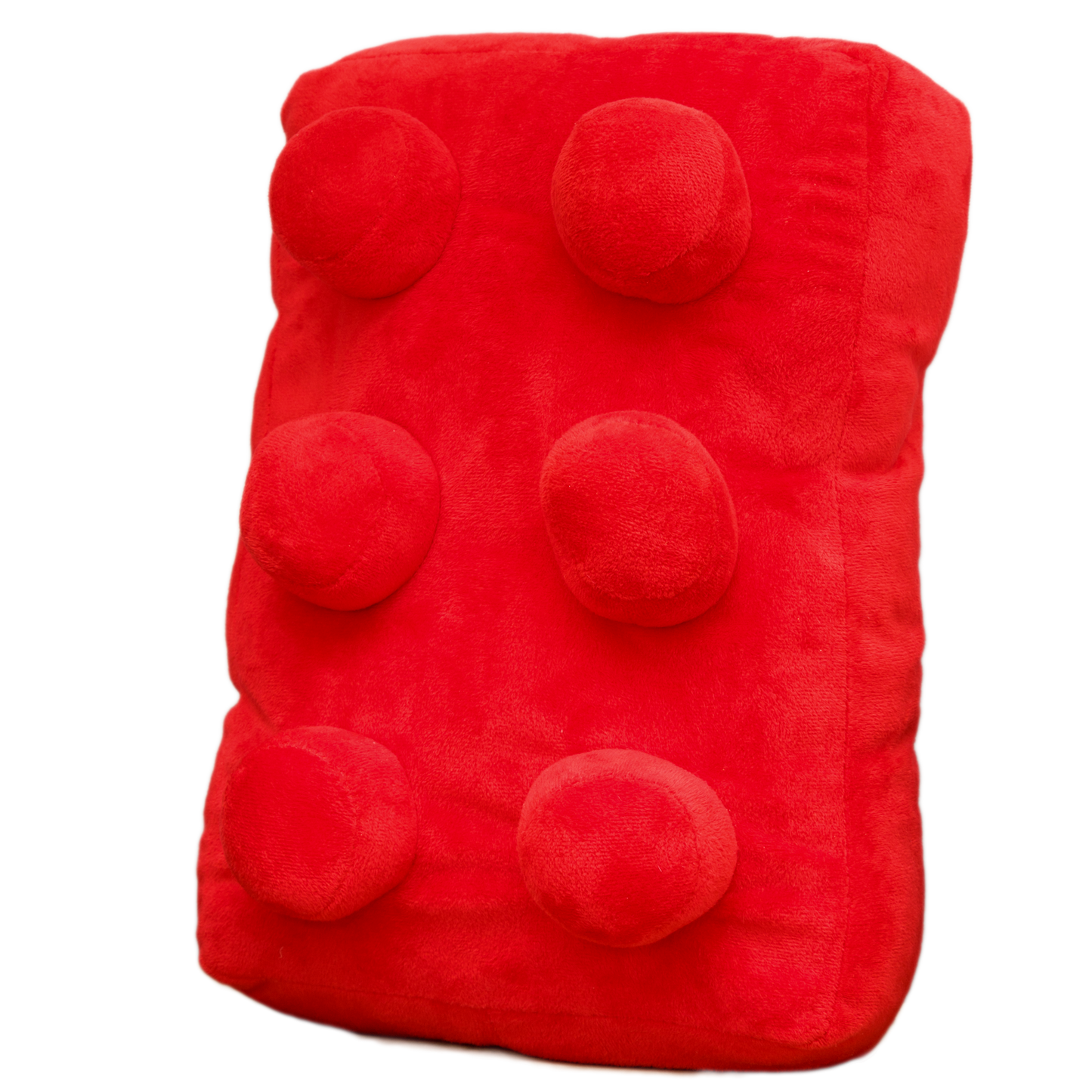 Building Brick Cushion Red