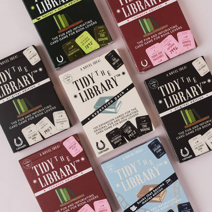 TIDY THE LIBRARY: The Expansion Pack Book Lover's Card Game