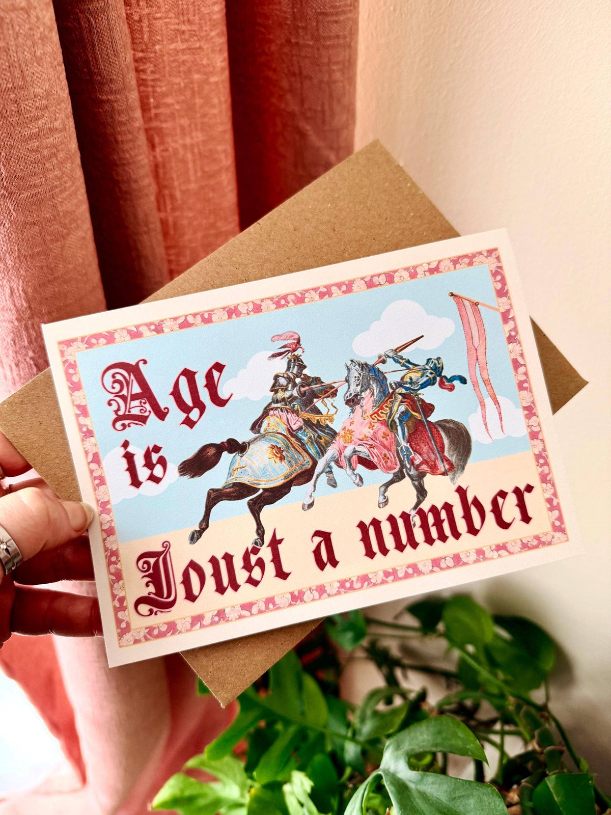 Medieval Inspired Funny Birthday Greeting Card #3