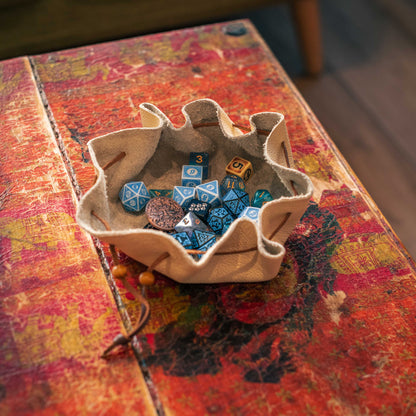 Dice Tray Pouch: Grey