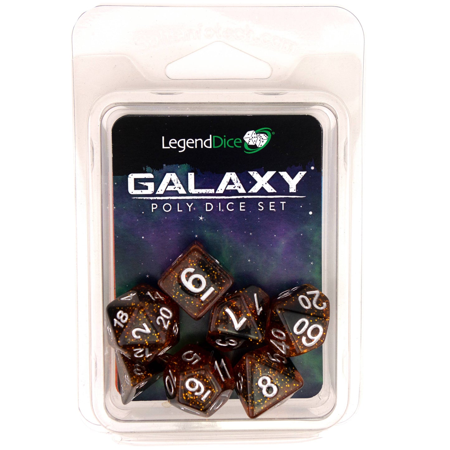 Poly Dice Set - Galaxy