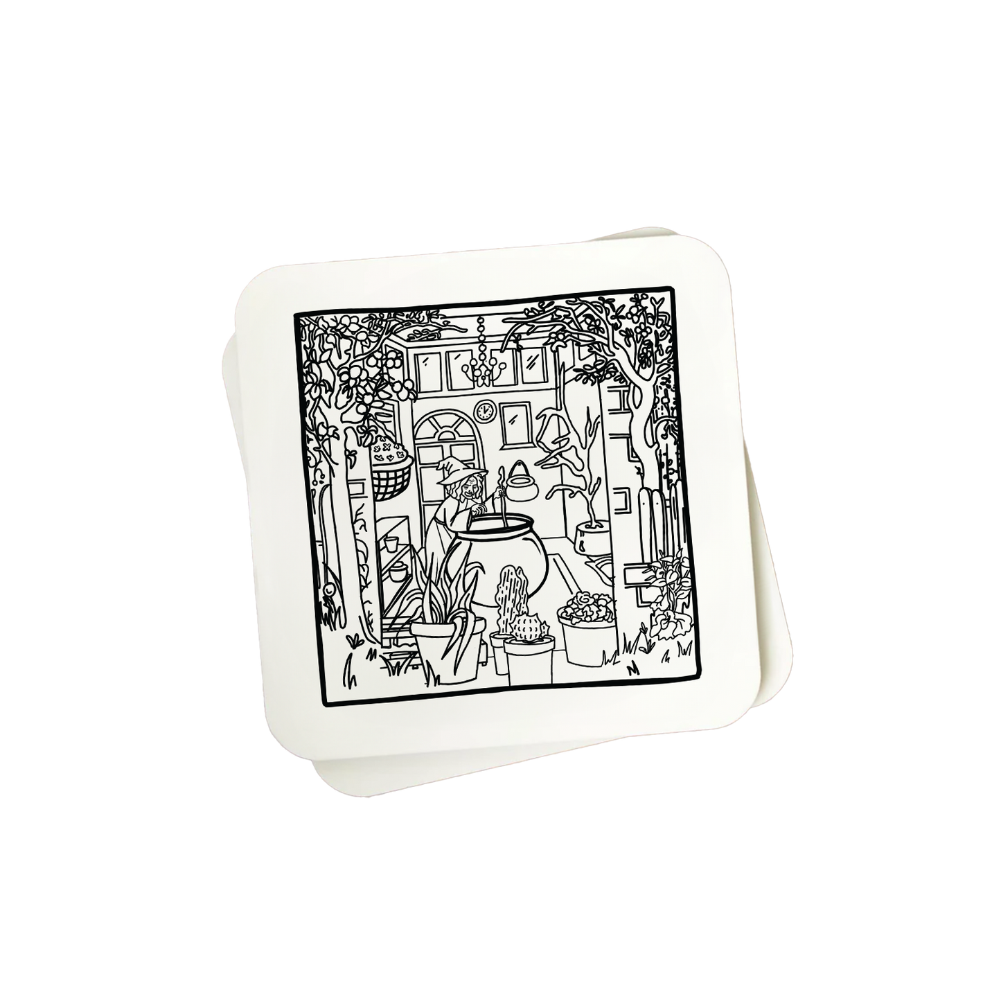 Witch's Apothecary Coaster