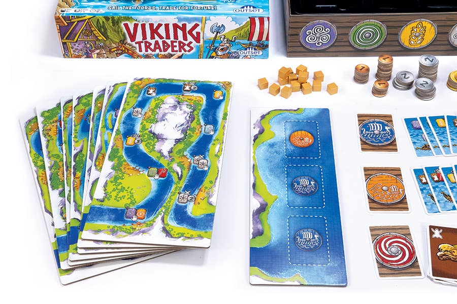 Viking Traders Strategy Board Game