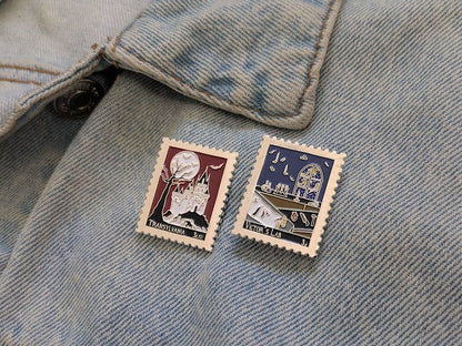 Frankenstein - Victor's Lab: Silver Enamel Pin Badge