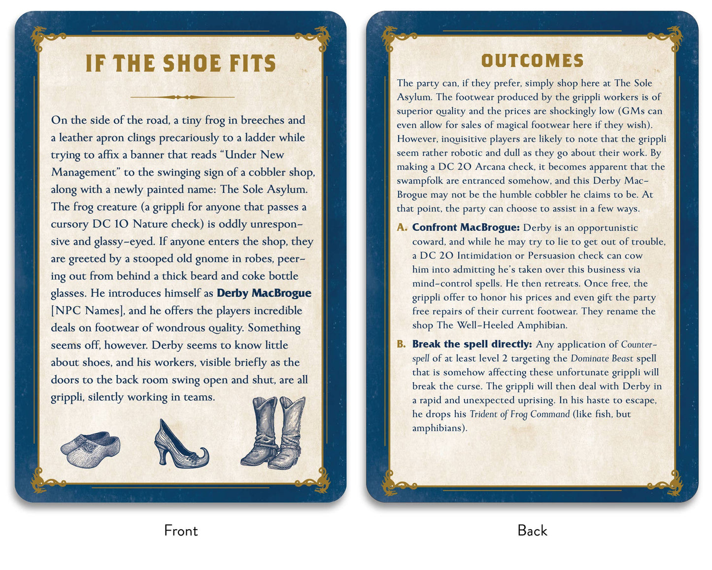 Düngeonmeister Deck of Side Quests by Jef Aldrich: Flashcards; 75 pages / English