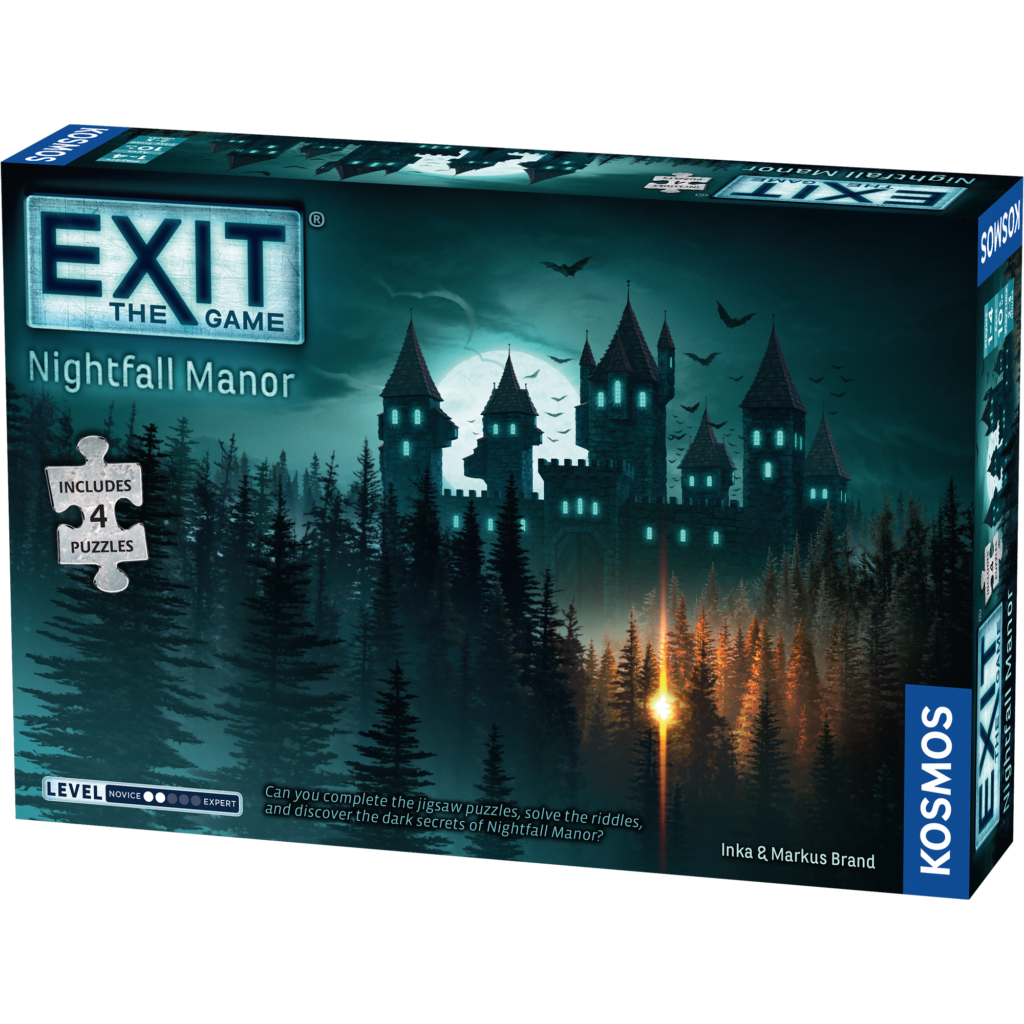 EXIT Puzzle: Nightfall Manor - Escape Room Board Game