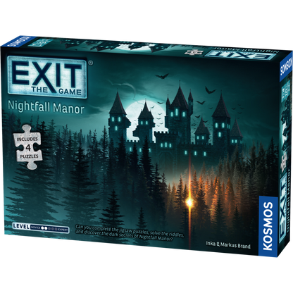 EXIT Puzzle: Nightfall Manor - Escape Room Board Game