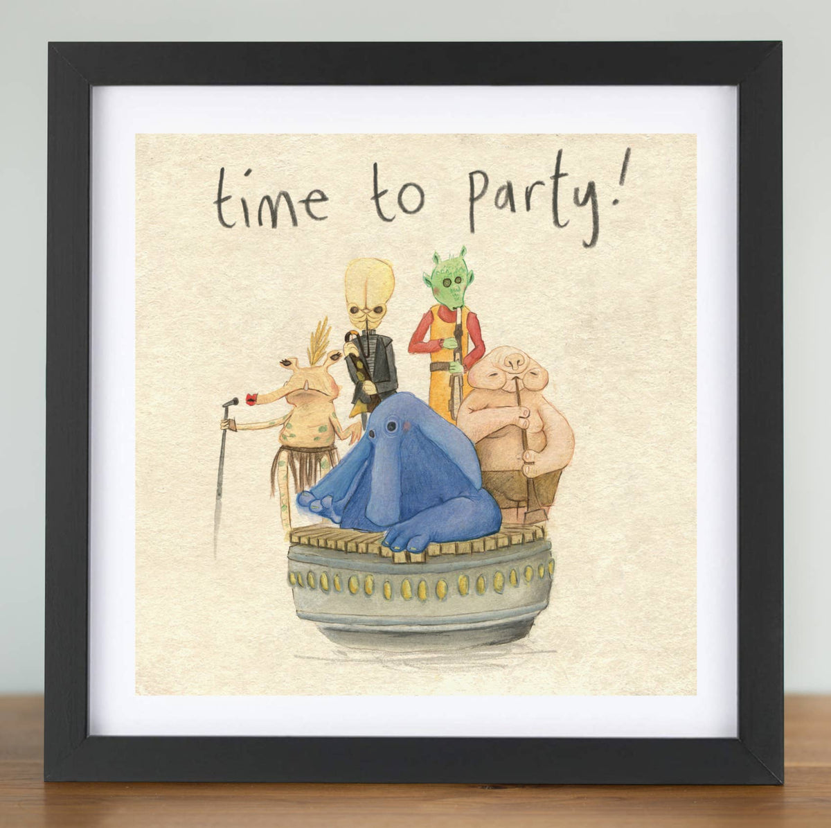 Time to party - Star Wars wall art Print