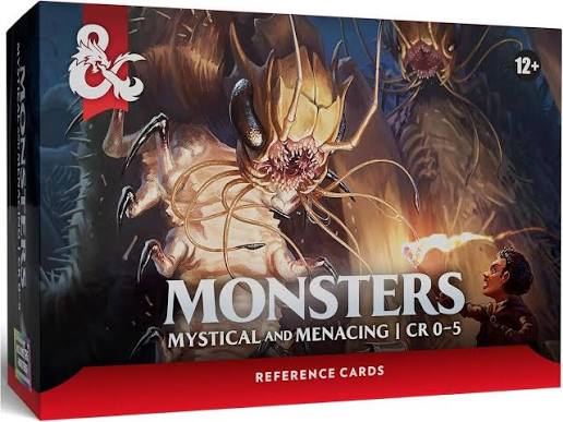 Dungeons & Dragons - Monster Cards: Mystical and Menacing CR 0-5