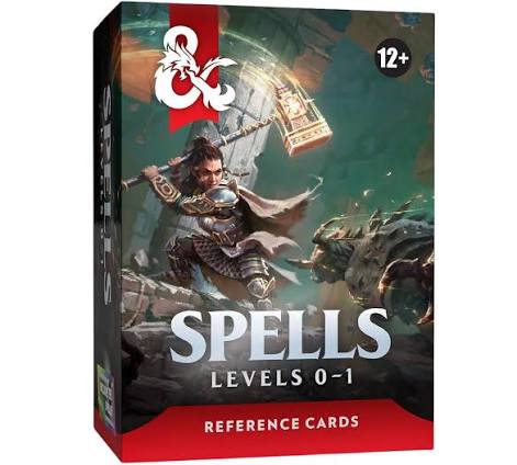 Dungeons & Dragons - Spell Cards: Levels 0-1
